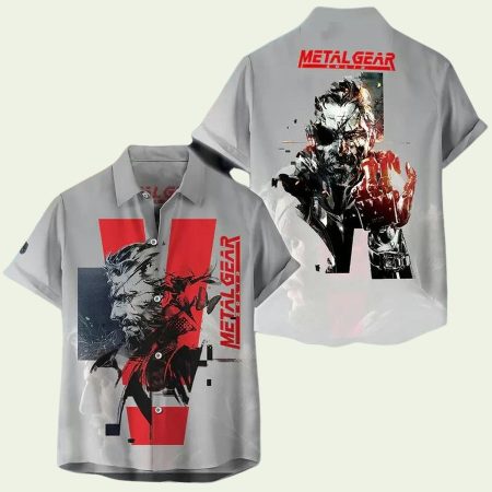 Metal Gear Solid Halloween Hawaiian Shirt