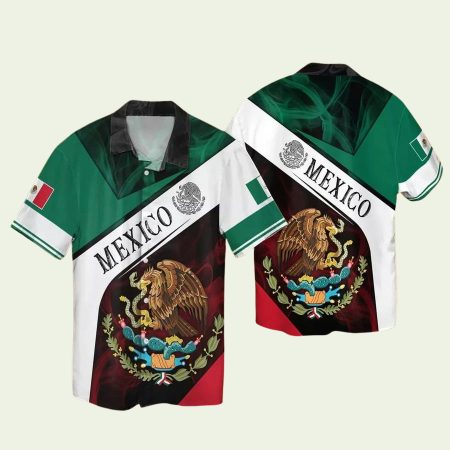 Mexico In My Heart Hawaiian Shirt