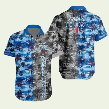 Michelob Ultra Coconut Island Hawaiian Shirt