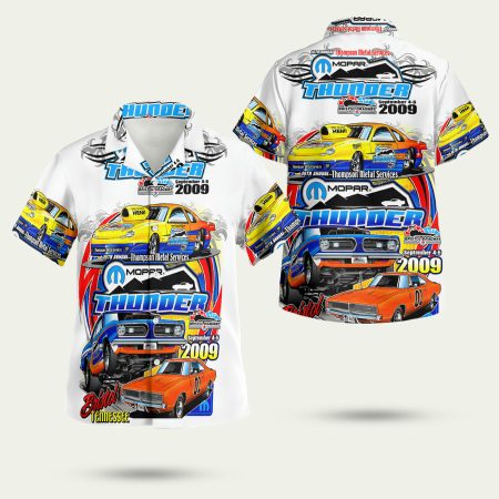 Mopar Thunder Hawaiian Shirt