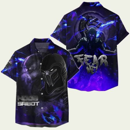 Mortal Kombat Noob Saibot Halloween Hawaiian Shirt
