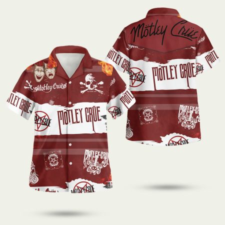 Motley Crue Hawaiian Shirt