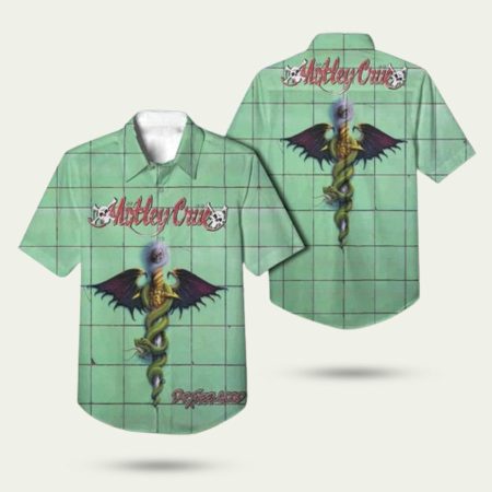 Motley Crue Music Hawaiian Shirt
