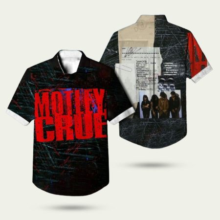 Motley Crue Studio Album Hawaiian Shirt