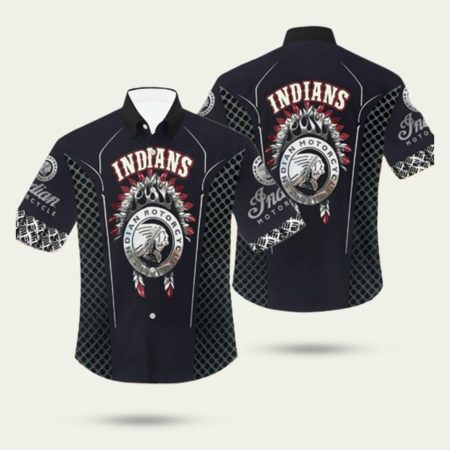 Motorcycle Indians Hawaiian Shirt