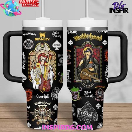 Motörhead Ace of Spades Special Edition  30oz 40 oz Tumbler With Handle HG Cup
