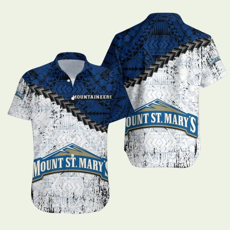 Mount St Marys Mountaineers Hawaiian Shirt