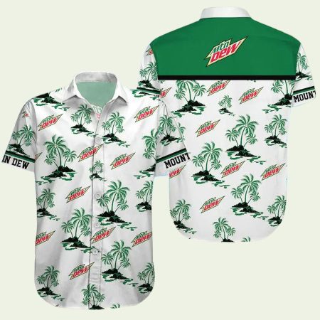 Mountain Dew Hawaiian Shirt