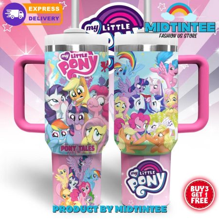 My Little Pony Tales Special  30oz or 40oz Tumbler With Handle HG