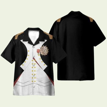 Napoleon Bonaparte Cosplay Costume Hawaiian Shirt