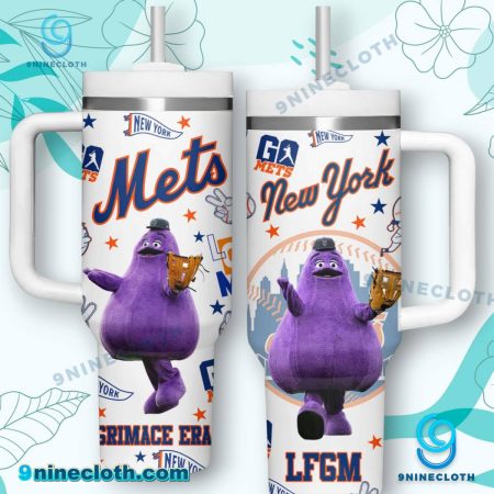 New York Mets Grimace Era 40oz Tumbler With Handle HG