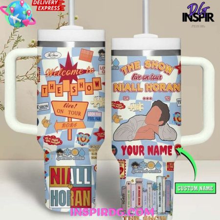 Niall Horan The Show Live on Tour 30oz or 40oz Stainless Tumbler With Handle NVA
