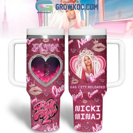 Nicki Minaj Gag City Reloaded Queen  30oz or 40oz Stainless Steel Tumbler With Handle HG