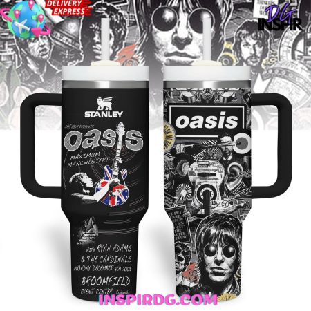 Oasis Band Special Edition  30oz 40 oz Tumbler With Handle HG Cup