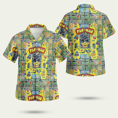 Pac Man Hawaiian Shirt