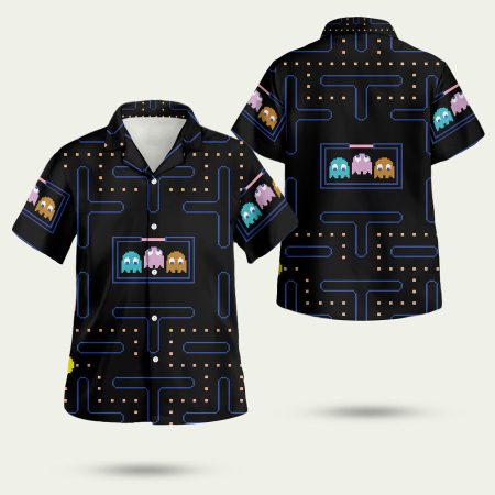 Pac man video game Hawaiian Shirt