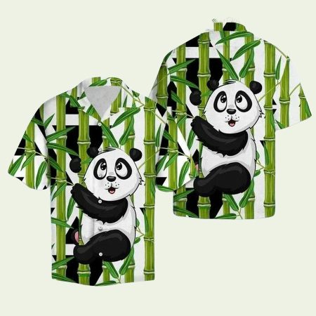 Panda Bamboo Hawaiian Shirt