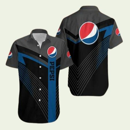 Pepsi Logo In My Heart Hawaiian Shirt