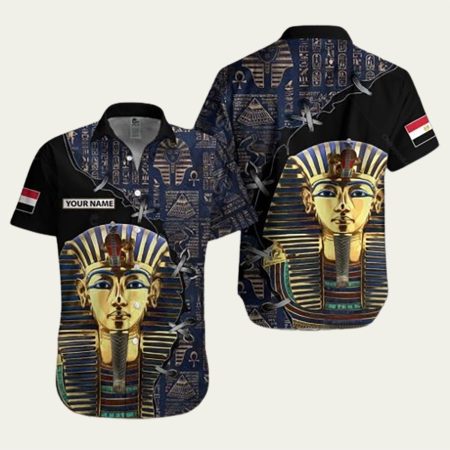 Ancient Egyptian Tropical Hawaiian Shirt