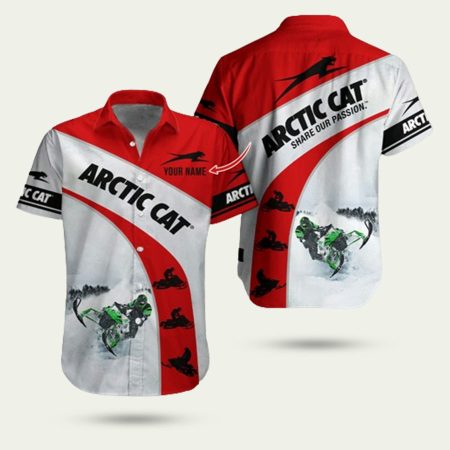 Personalized Off Road Snowmobile Hawaiian Shirt