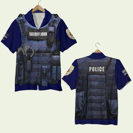 Police Bulletproof Clothing Hawaiian Shirt