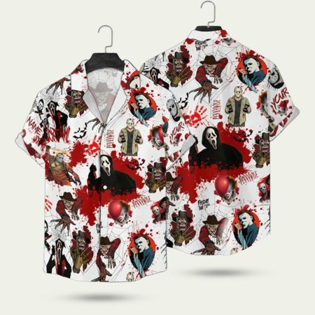 Personalized Stephen King Horror Movie Hawaiian Shirt