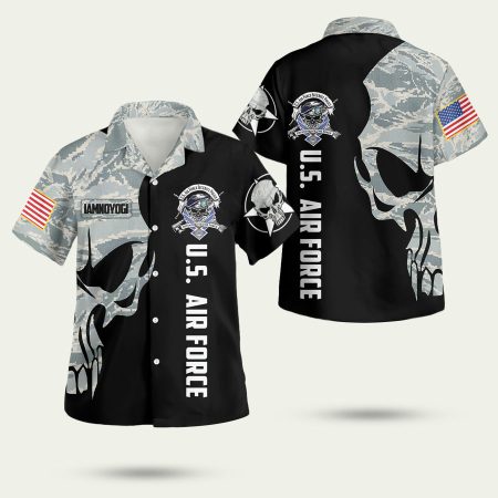 Personalized Us Air Force Hawaiian Shirt Shirt