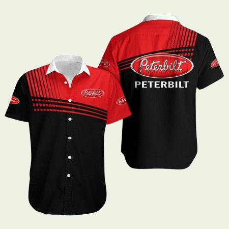 Peterbilt Logo Hawaiian Shirt
