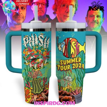 Phish Summer Tour 2024 30oz or 40oz Stainless Tumbler With Handle NVA