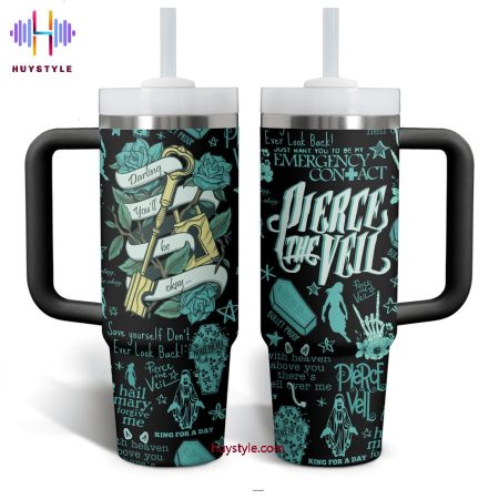Pierce The Veil Darling You’ll Be Okay Quencher 30oz or 40oz Stainless Steel Tumbler With Handle NVA