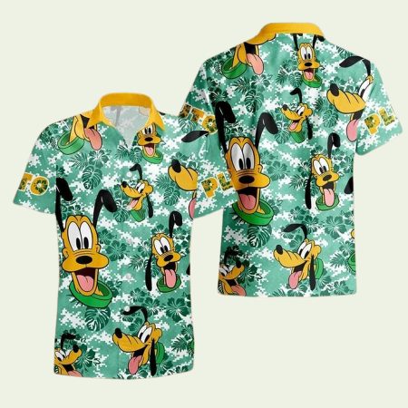 Pluto Dog Disney Hawaiian Shirt