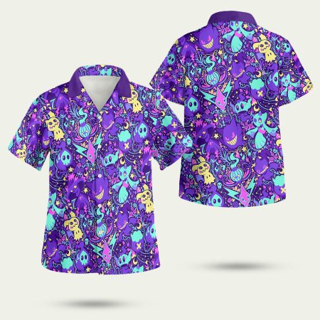 Pokemon Showdown Hawaiian Shirt