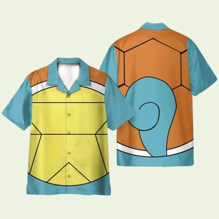 Pokemon Squirtle Cosplay Hawaiian Shirt