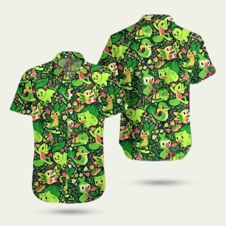 Pokemon tropical funny hawaiian shirt