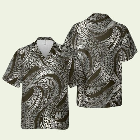 Polynesian Tribal Pattern Hawaiian Shirt