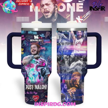 Post Malone 2025 Limited Edition  30oz 40 oz Tumbler With Handle HG Cup