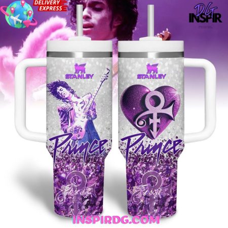 Prince Purple Rain  30oz 40 oz Tumbler With Handle HG Cup