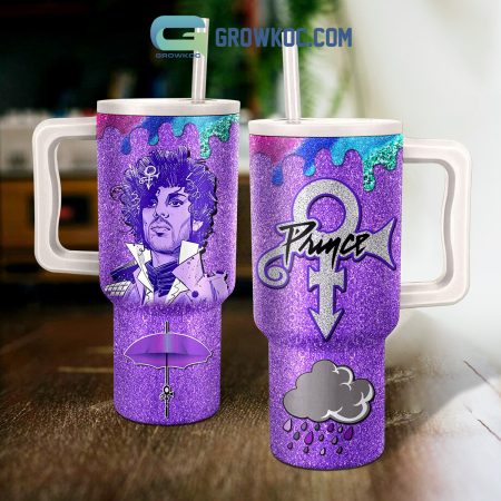 Prince Valentine Fan Umbrella 30oz or 40oz Stainless Tumbler With Handle NVA