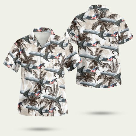 PSA Airlines Bombardier CRJ900 Hawaiian Shirt