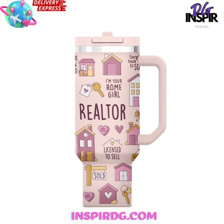 Realtor Home Girl 40oz DuoLid 30oz 40 oz Tumbler With Handle HG