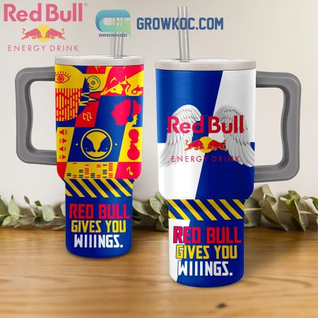 Red Bull Gives You Wings 30oz or 40oz Stainless Tumbler With Handle NVA