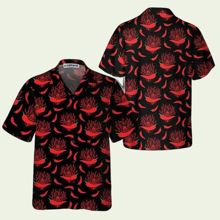 Red Hot Chili Pepper Hawaiian Shirt