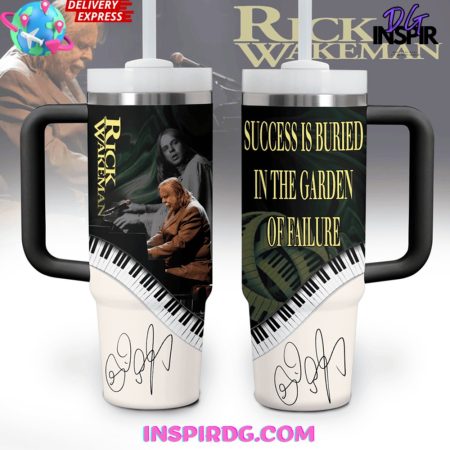 Rick Wakeman 30oz or 40oz Stainless Tumbler With Handle NVA