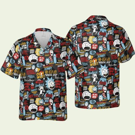 Rick And Morty Show Me Look At Me Hawaiian Shirt