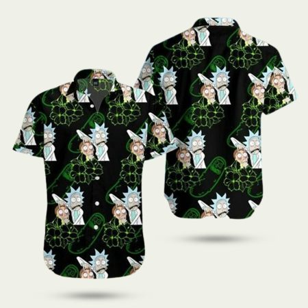 Rick and morty pickle rick hawaiian shirt