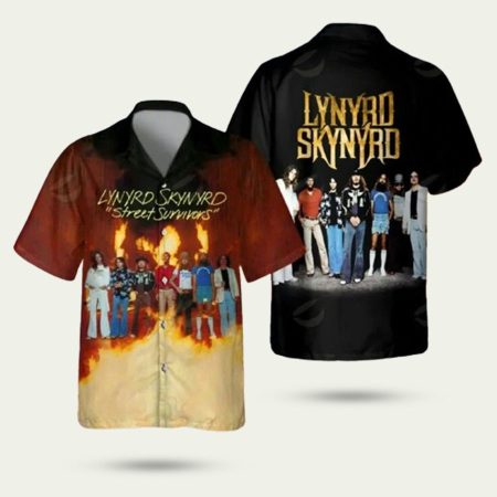 Rock Band Lynyrd Skynyrd Street Survivors Hawaiian Shirt