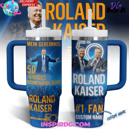 Roland Kaiser 30oz or 40oz Stainless Tumbler With Handle NVA 40z