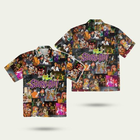 Scooby doo show hawaiian shirt