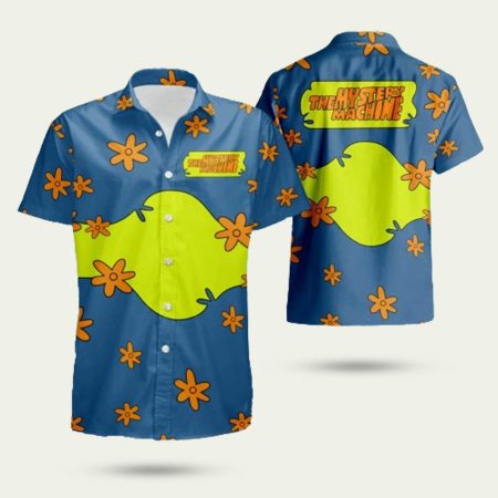 Scooby doo the mystery machine funny hawaiian shirt