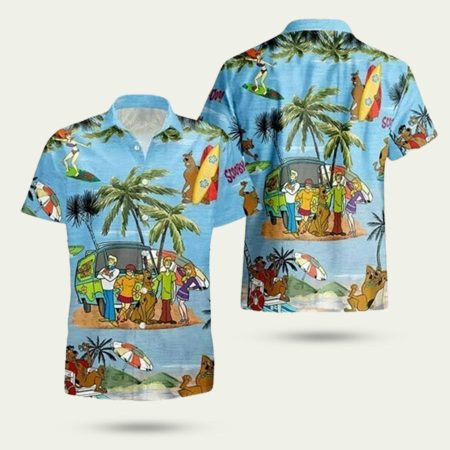 Scoobydoo summer time movie cartoon summer 2024 hawaiian shirt